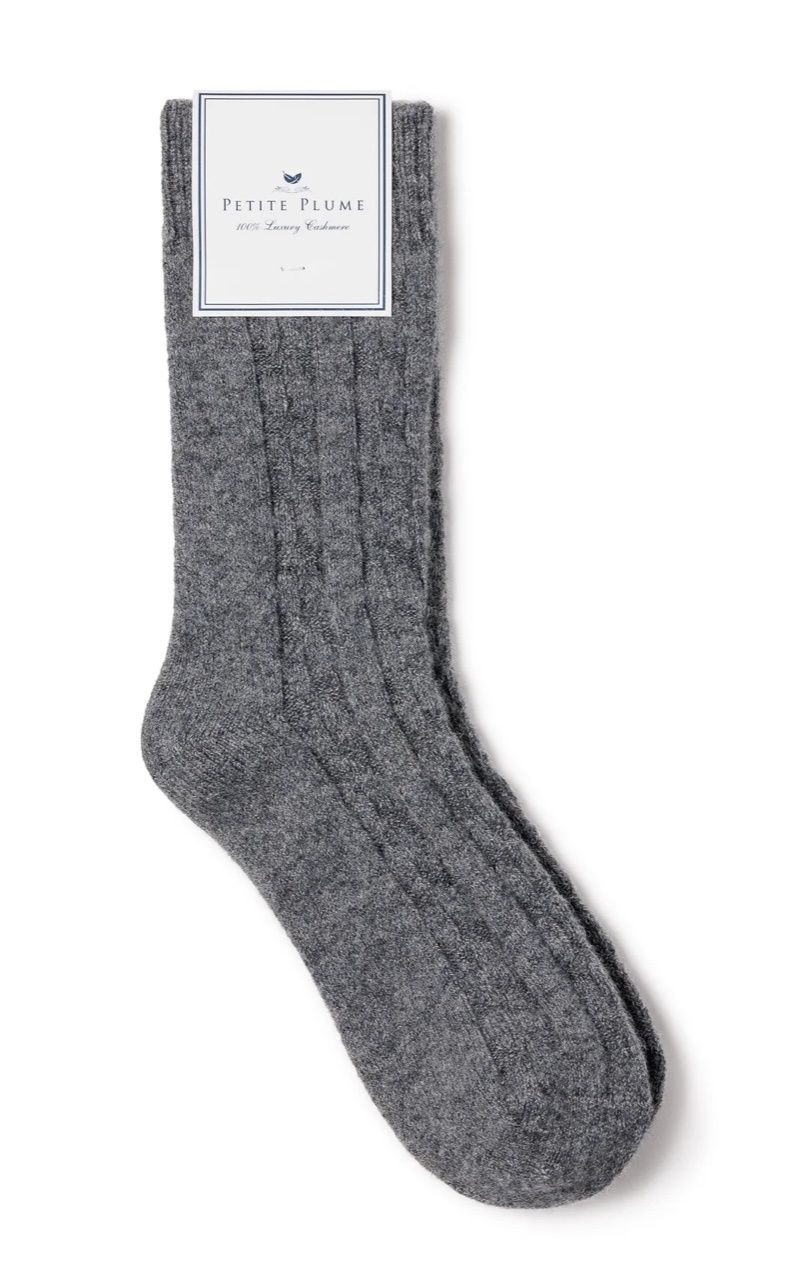 Cashmere Socks - Grey