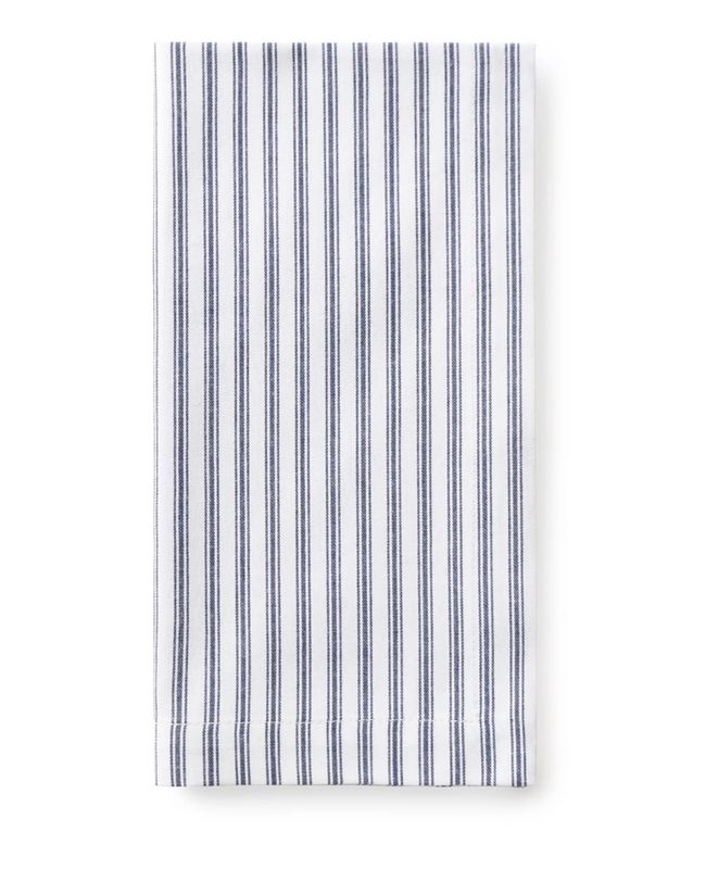 French Ticking - Navy S/4 Napkins