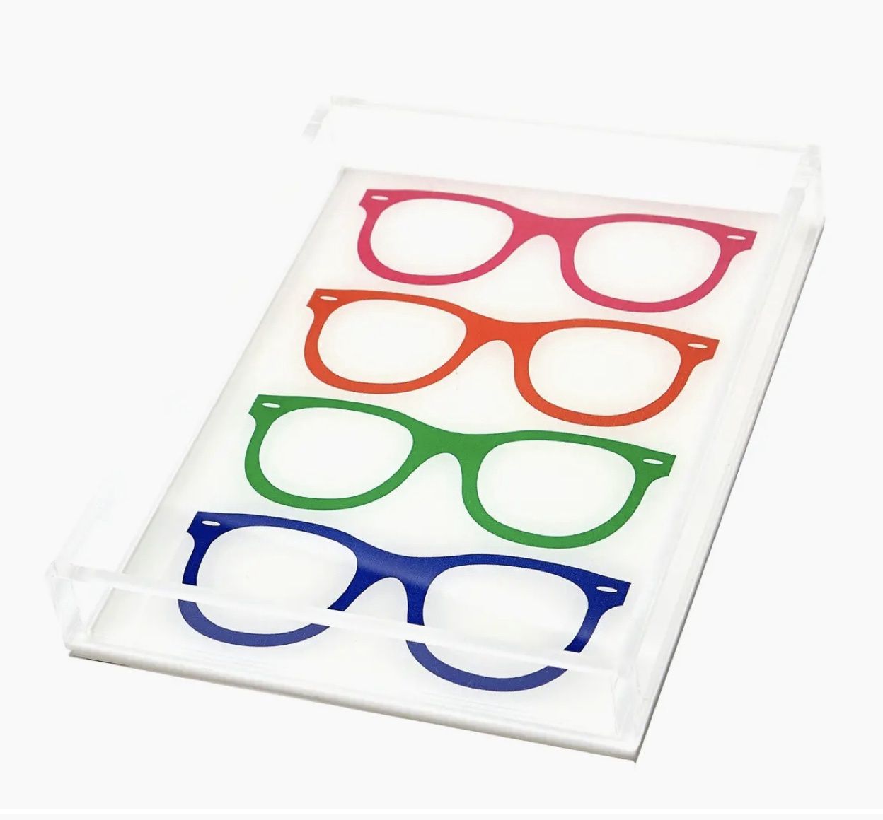 Tray: Glasses Multicolor
