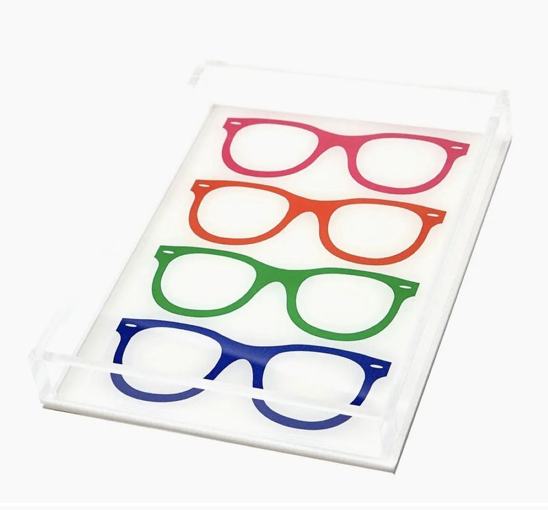 Tray: Glasses Multicolor