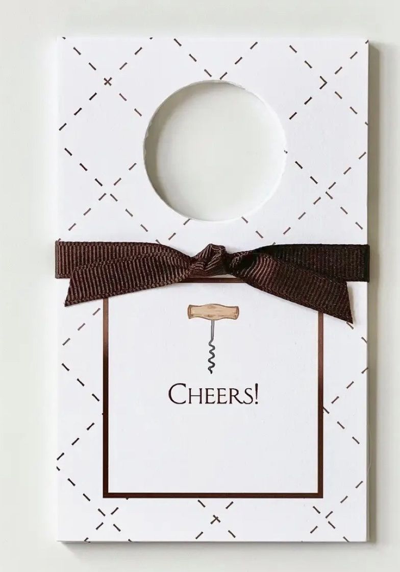 Cork Screw - Wine Tags