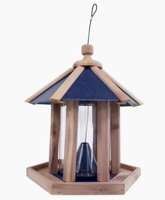 Amish Made Cedar & Recycled Plastic Gazebo - Blue