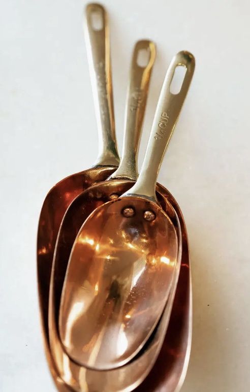 Copper Measuring Spoons