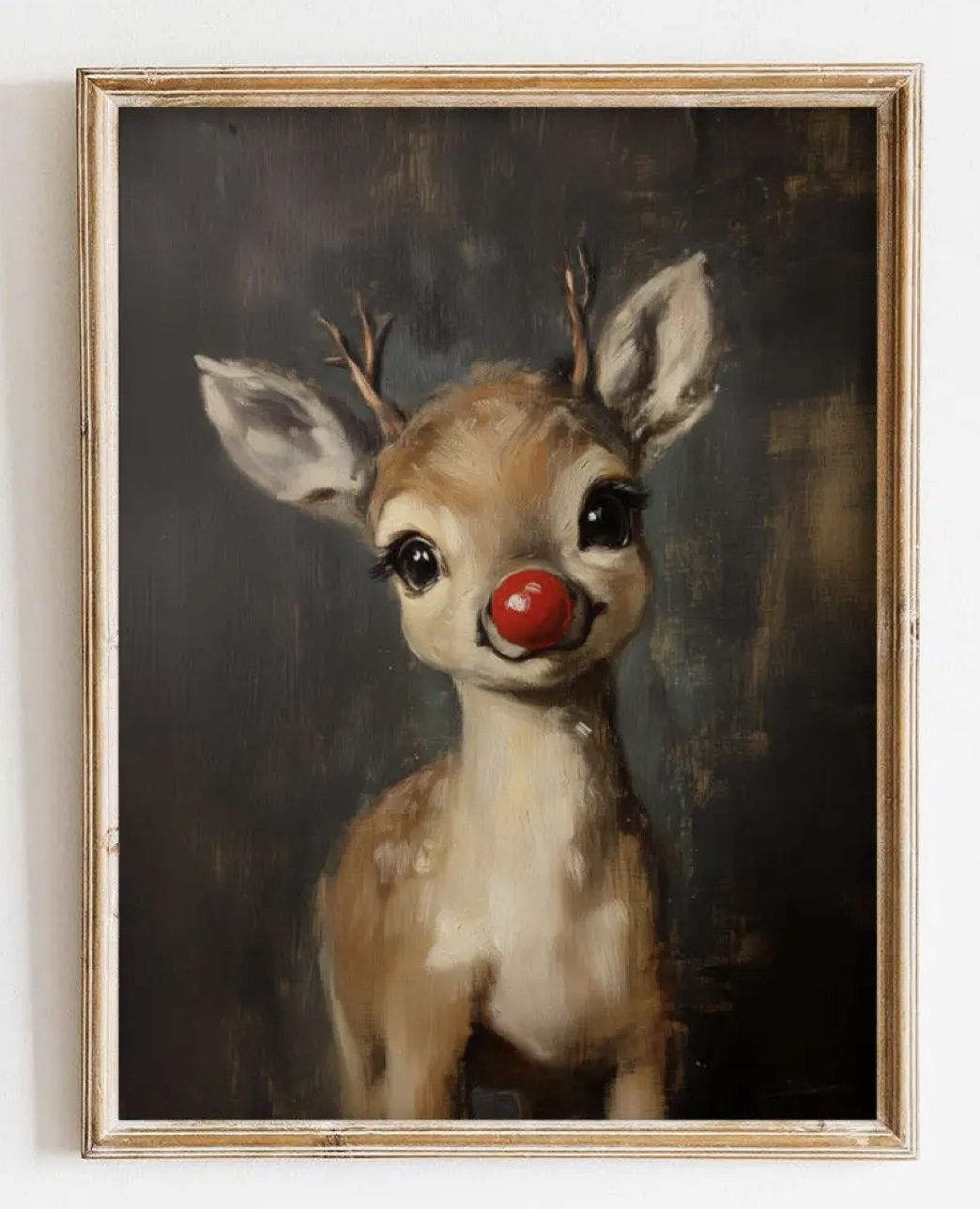 Rudolph Art 5x7