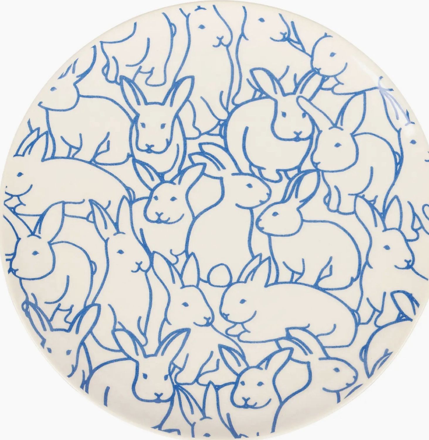 Rabbit Pattern Plate