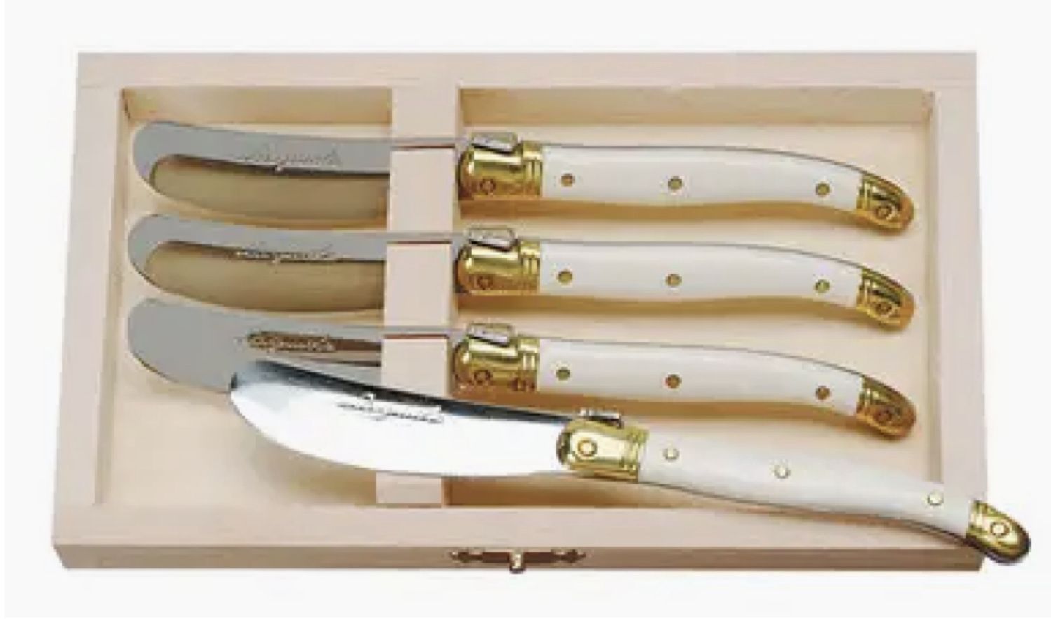 Jean Dubost 4 Spreaders Ivory