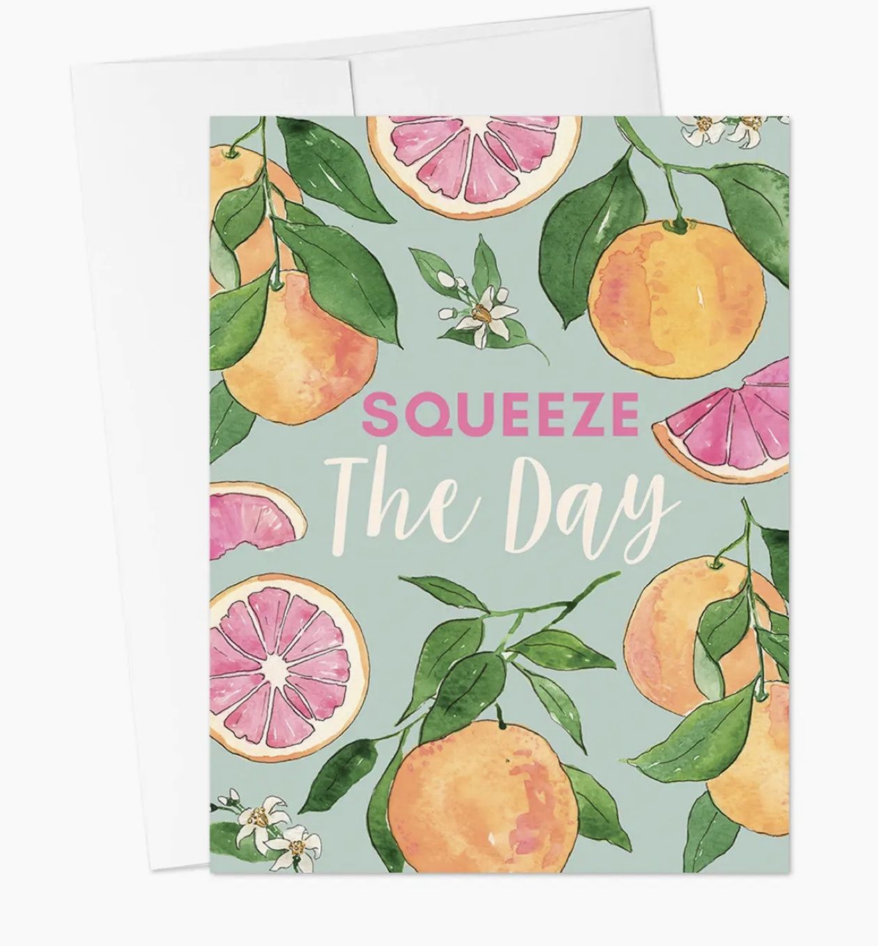 Squeeze The Day - Greeting Card