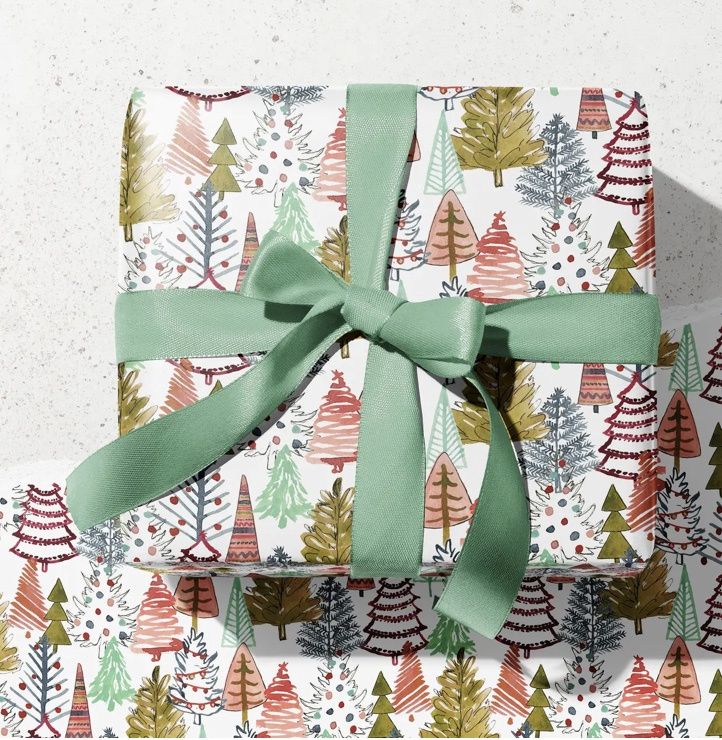 Christmas Tree Wrapping Paper