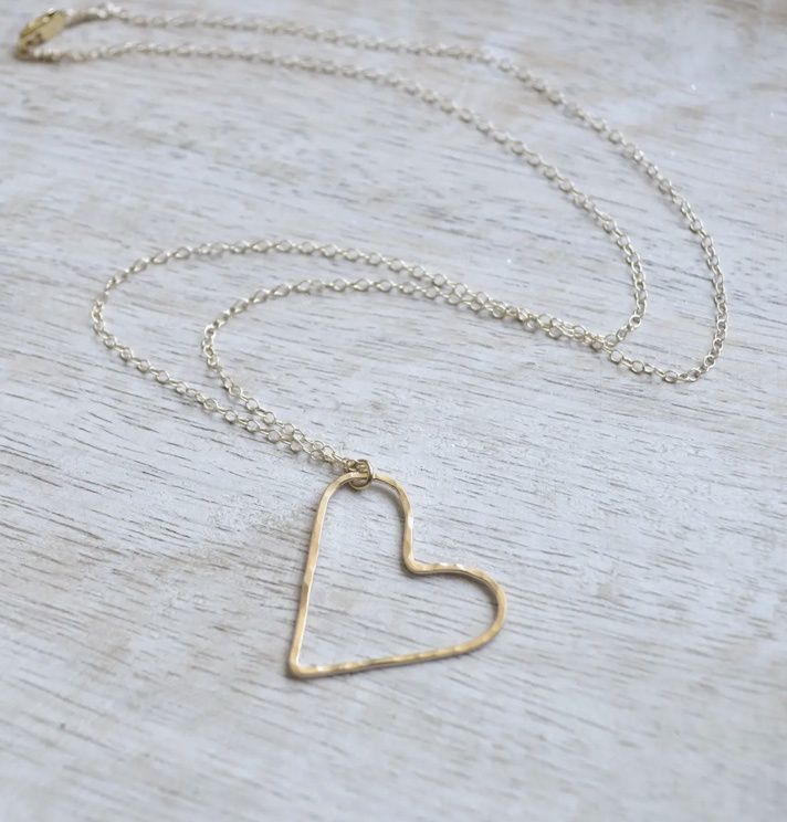 Floating Heart Necklace