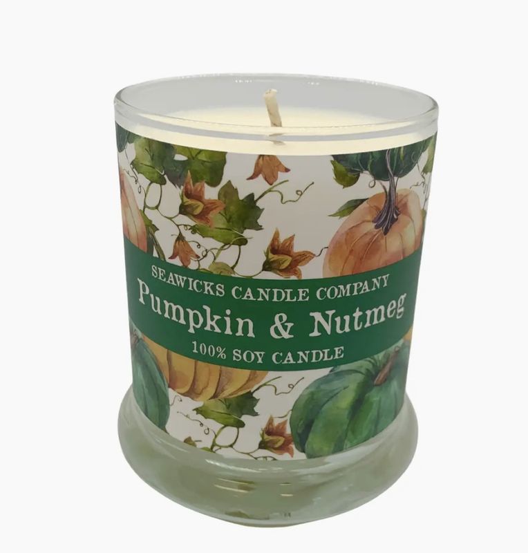 Pumpkin & Nutmeg Soy Candle