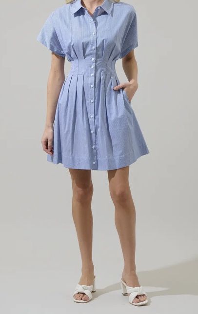 Fannie Striped Alix Mini Dress
