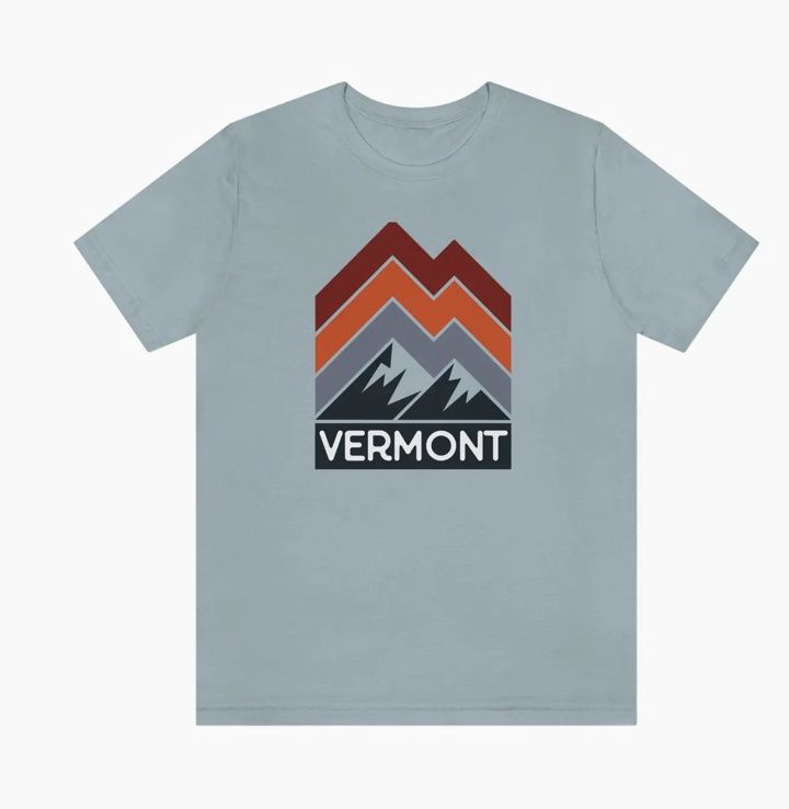 Vermont T-Shirt Light Blue