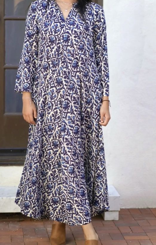 Calypso Aurora Dress Navy