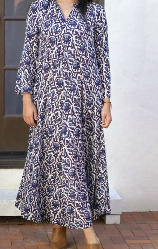 Calypso Aurora Dress Navy