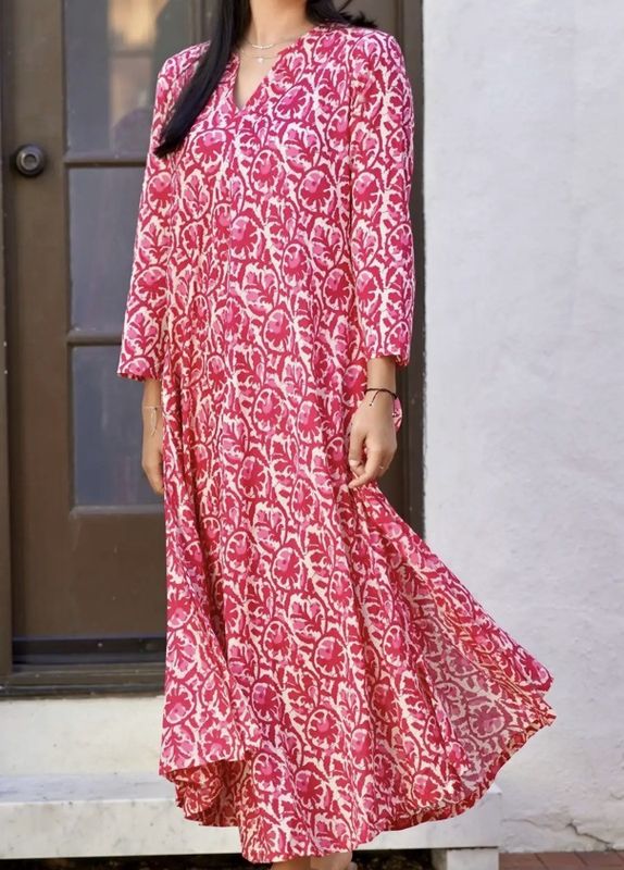 Calypso Aurora Dress Berry