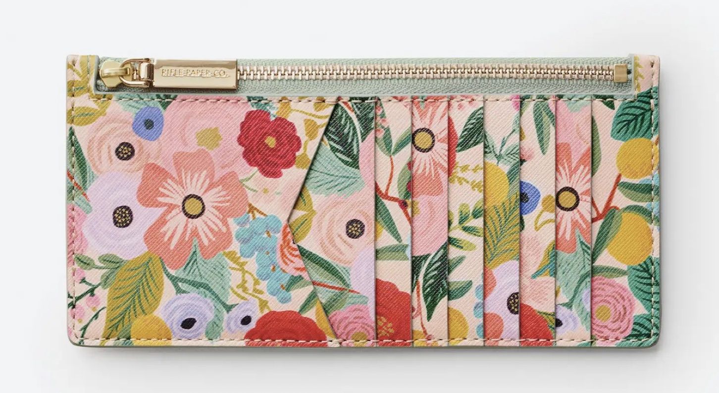 Garden Party Slim Card Wallet