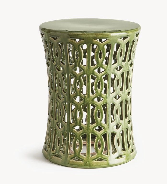 Natalie Side Table, Green
