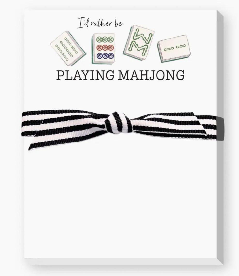 I'd Rather Be Playing Mahjong