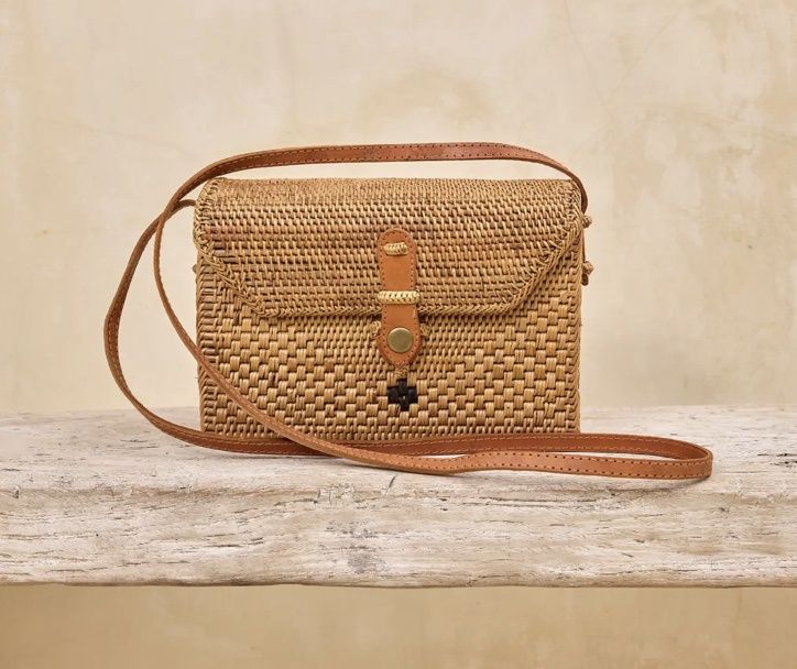 Ata Vine Rectangle Box Crossbody