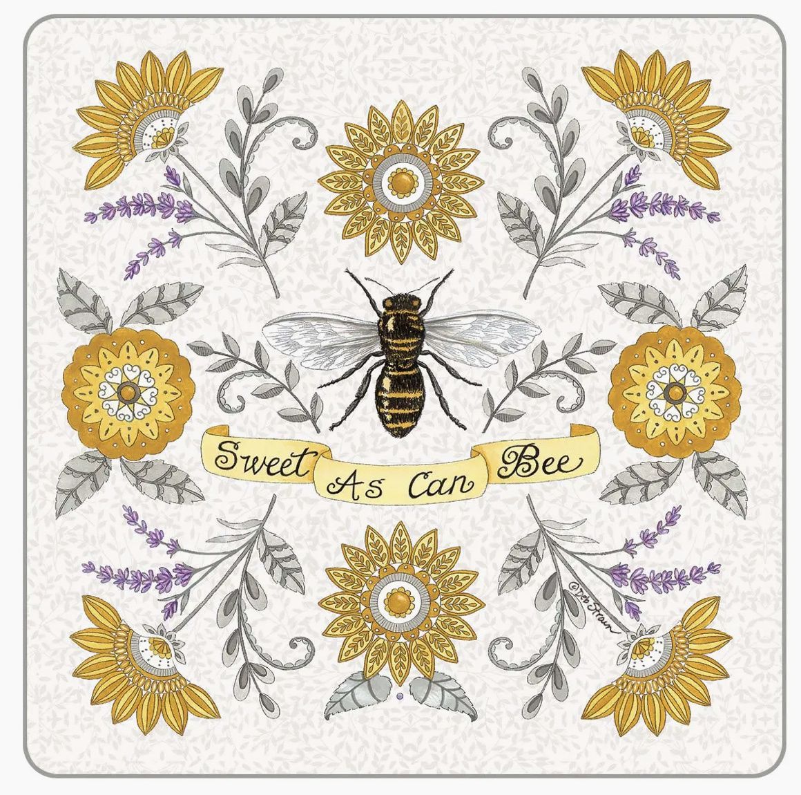 Sweet As A Bee Coaster