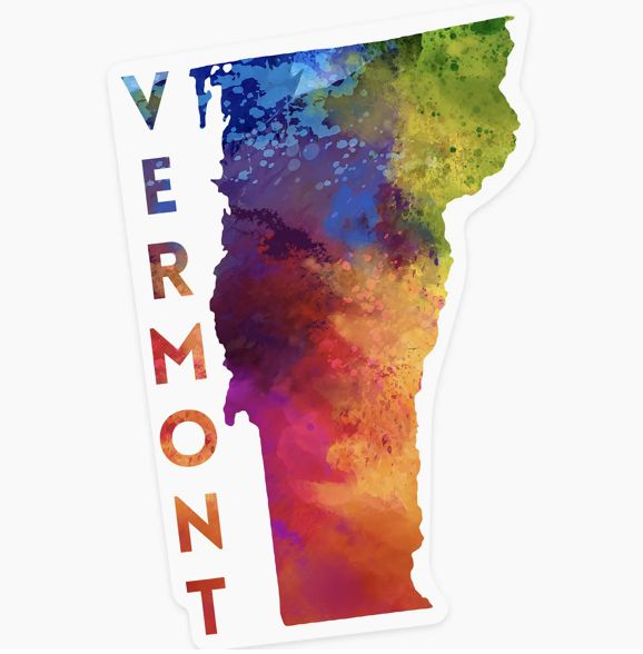 Stickers - Vermont Watercolor