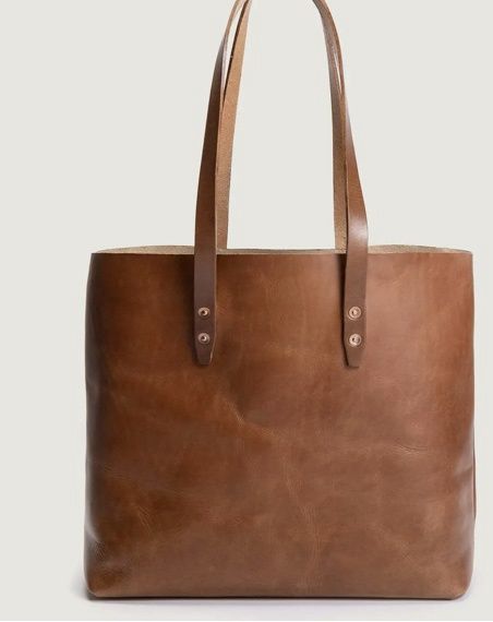 Leather Simple Tote