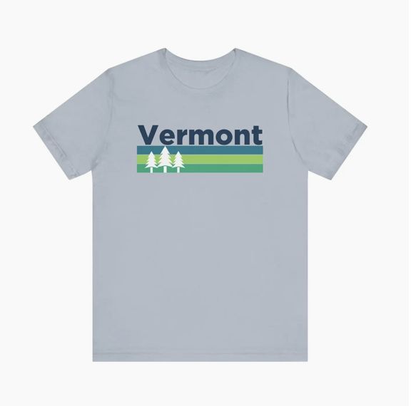 Vermont T-Shirt - Unisex Light Blue