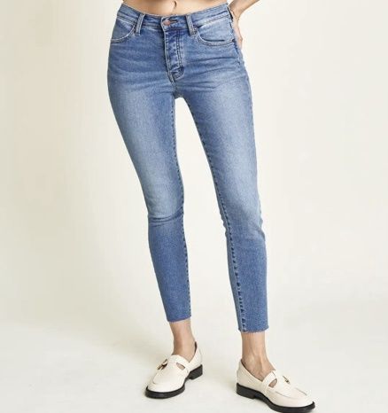 Cooper Skinny High Rise Jean - Light Indigo Sculpt