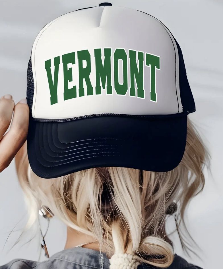 Vermont Trucker Hat Navy