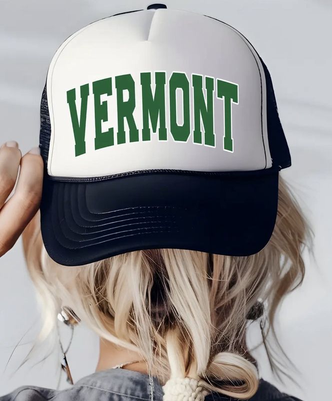 Vermont Trucker Hat Navy