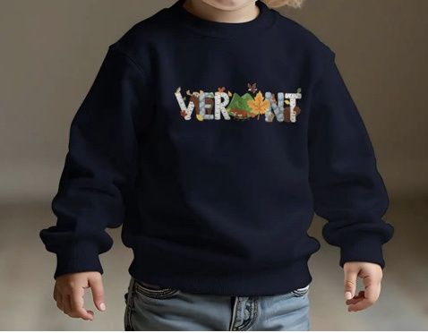 Vermont Toddler Sweatshirt Navy