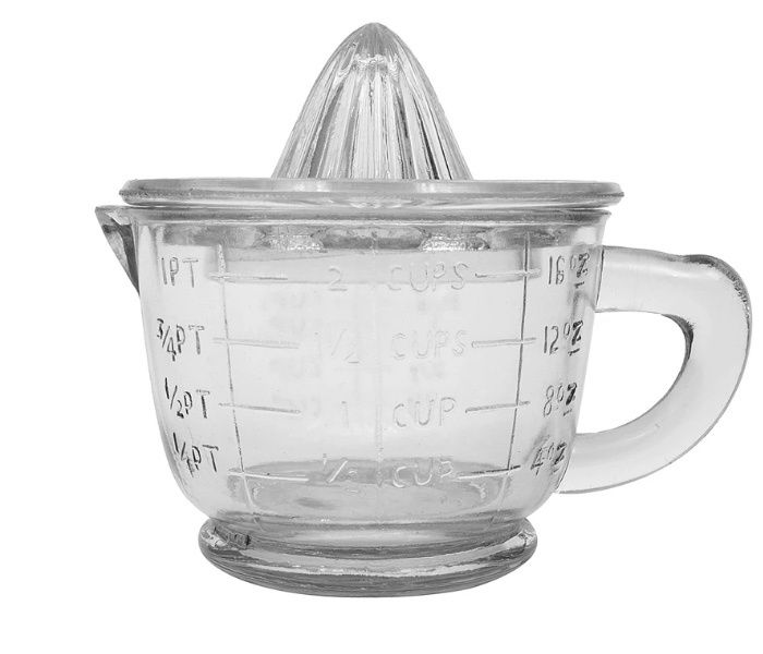 Pressed Glass Juicer