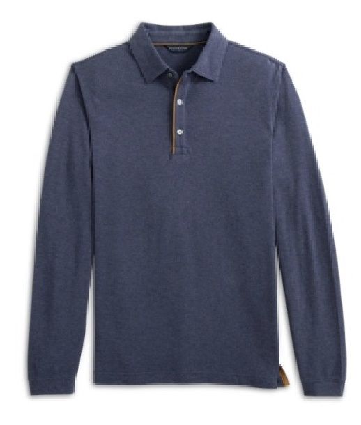 COTTON/WOOL PIQUE POLO
