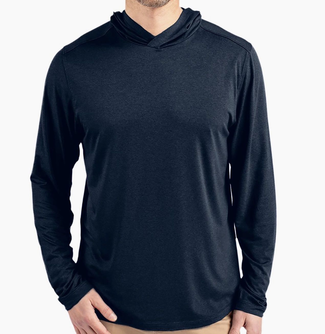 Coastline Eco Recycled Mens Hooded Shirt