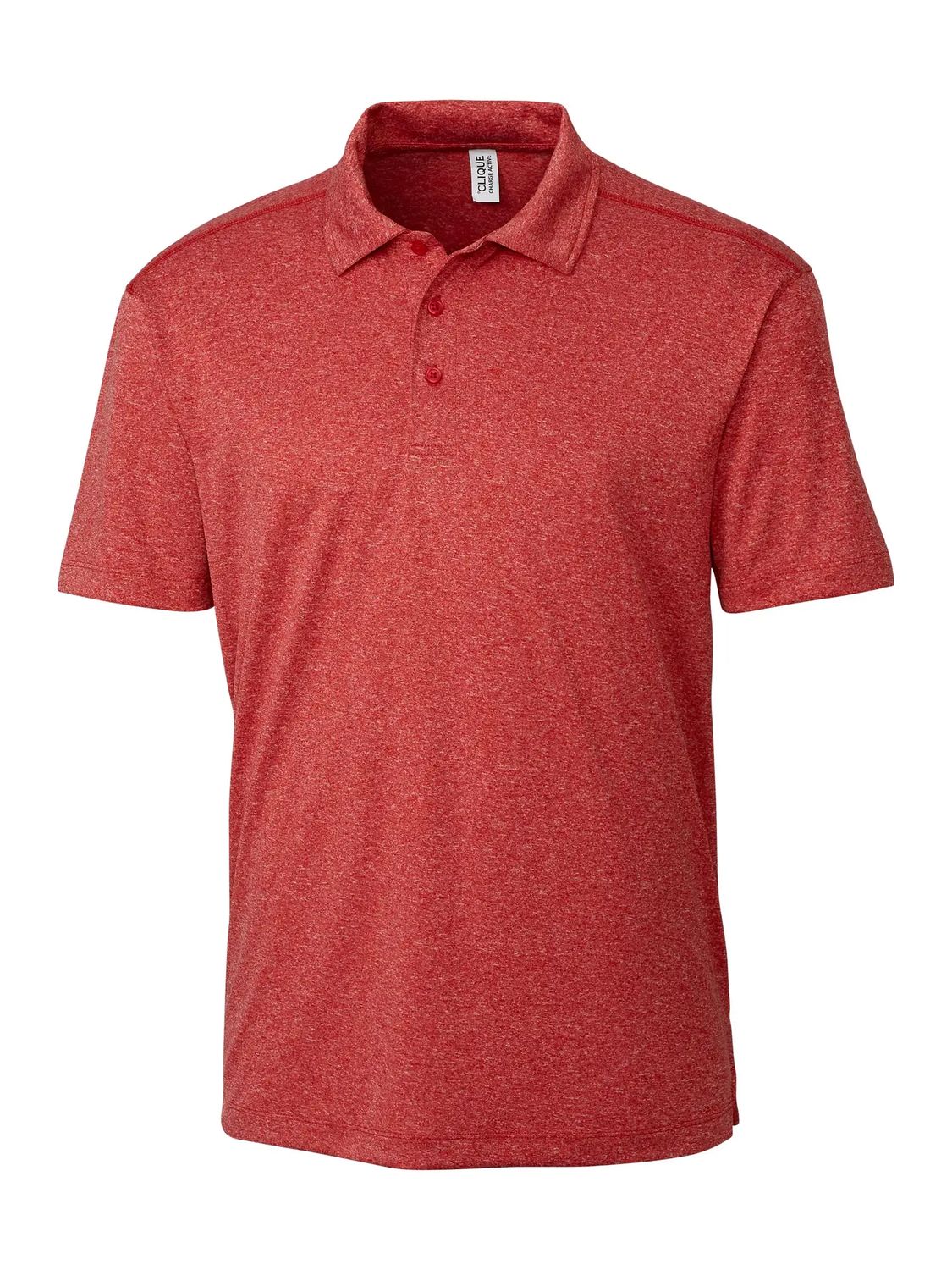 Clique Charge Active Mens Short Sleeve Polo