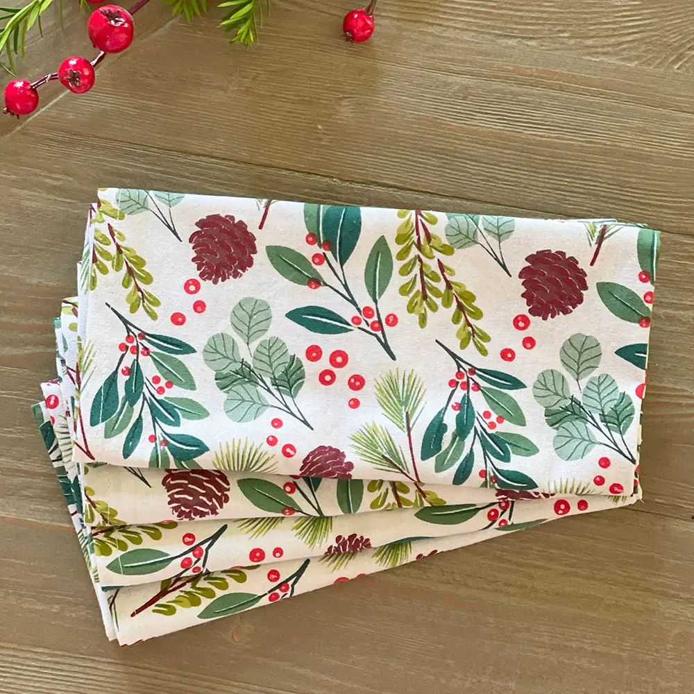 Holiday Greens, Napkin S/4