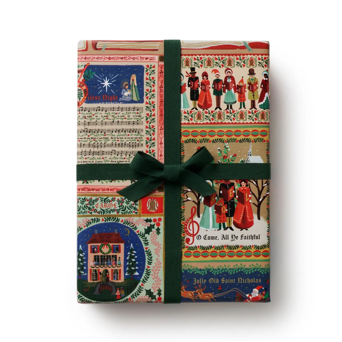 Christmas Carols Wrapping Roll
