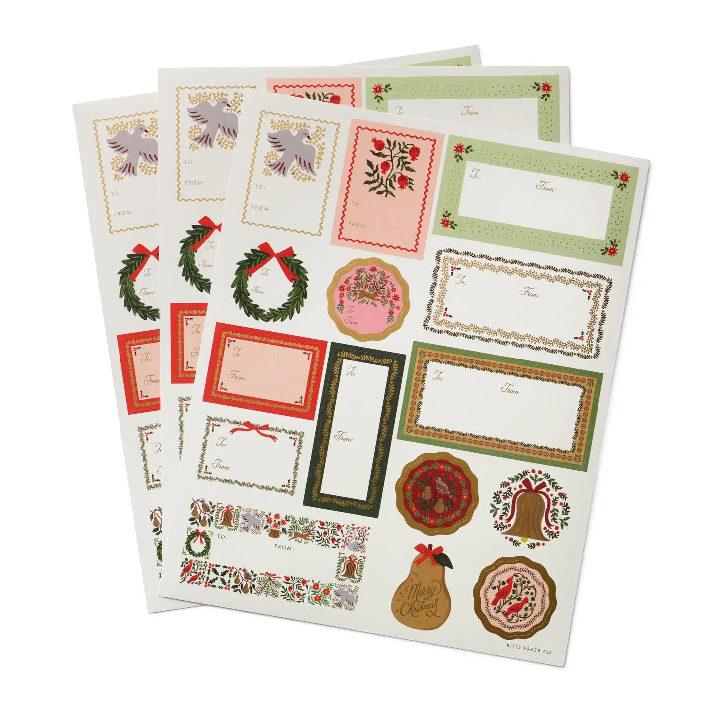 P/3 Christmastide Stickers & Labels