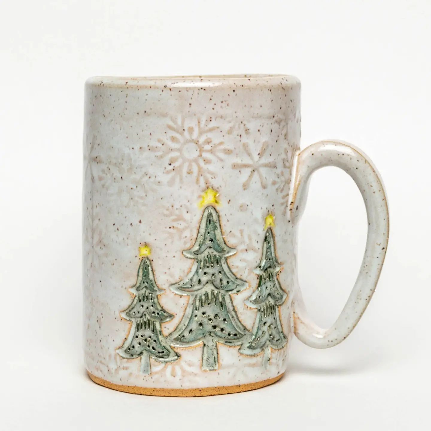 Handmade Ceramic Holiday Mug