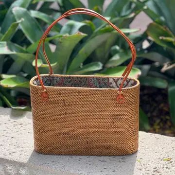 Ata Vine Tote Bags -  Small