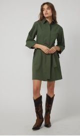 Nova Dress - Olive Green