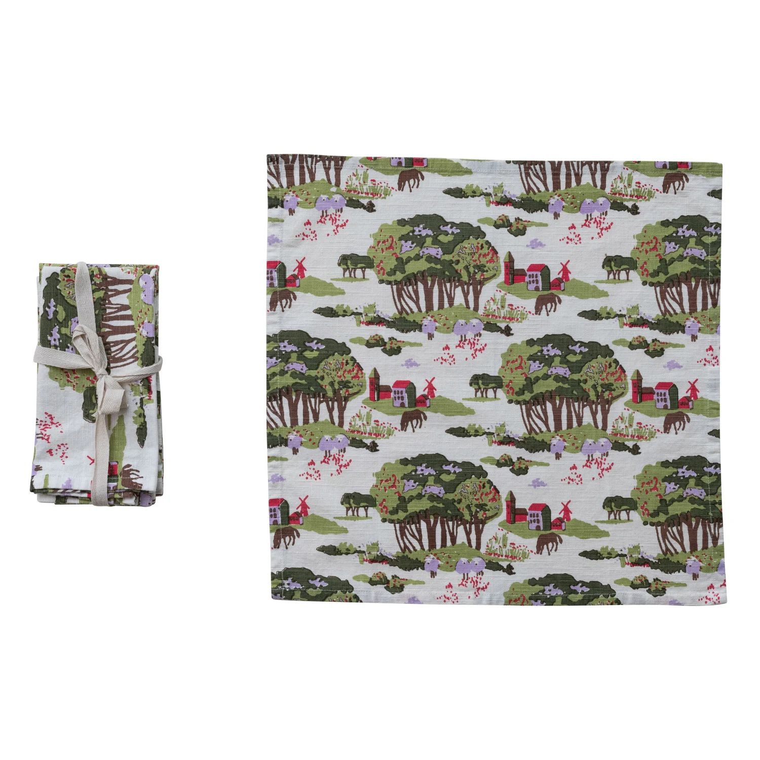 18" Square Cotton Napkin S/4