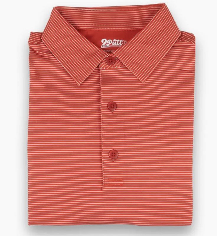 Red Strip  Men's Polo