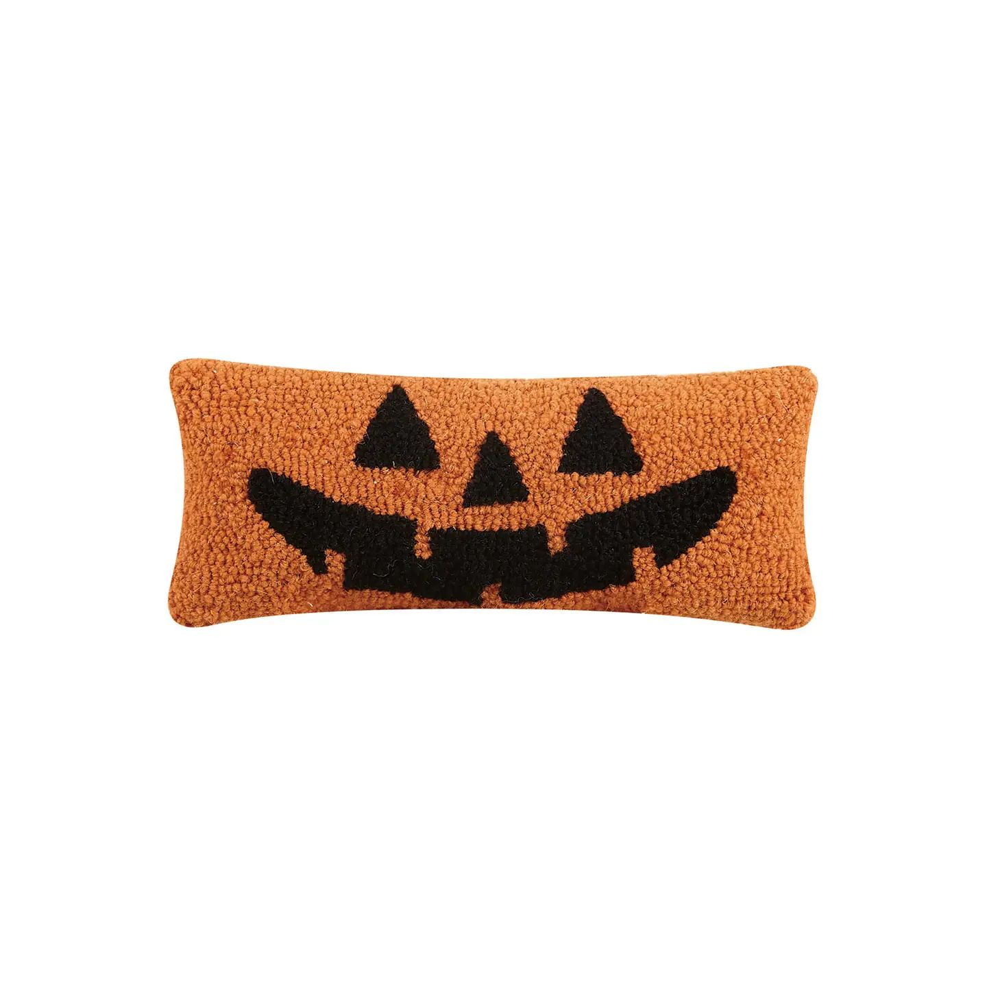 Jack-O-Lantern Hook Pillow 12x5