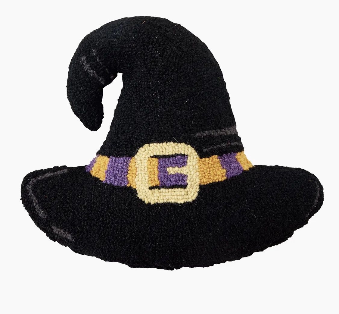 Shaped Witch Hat Hook Pillow