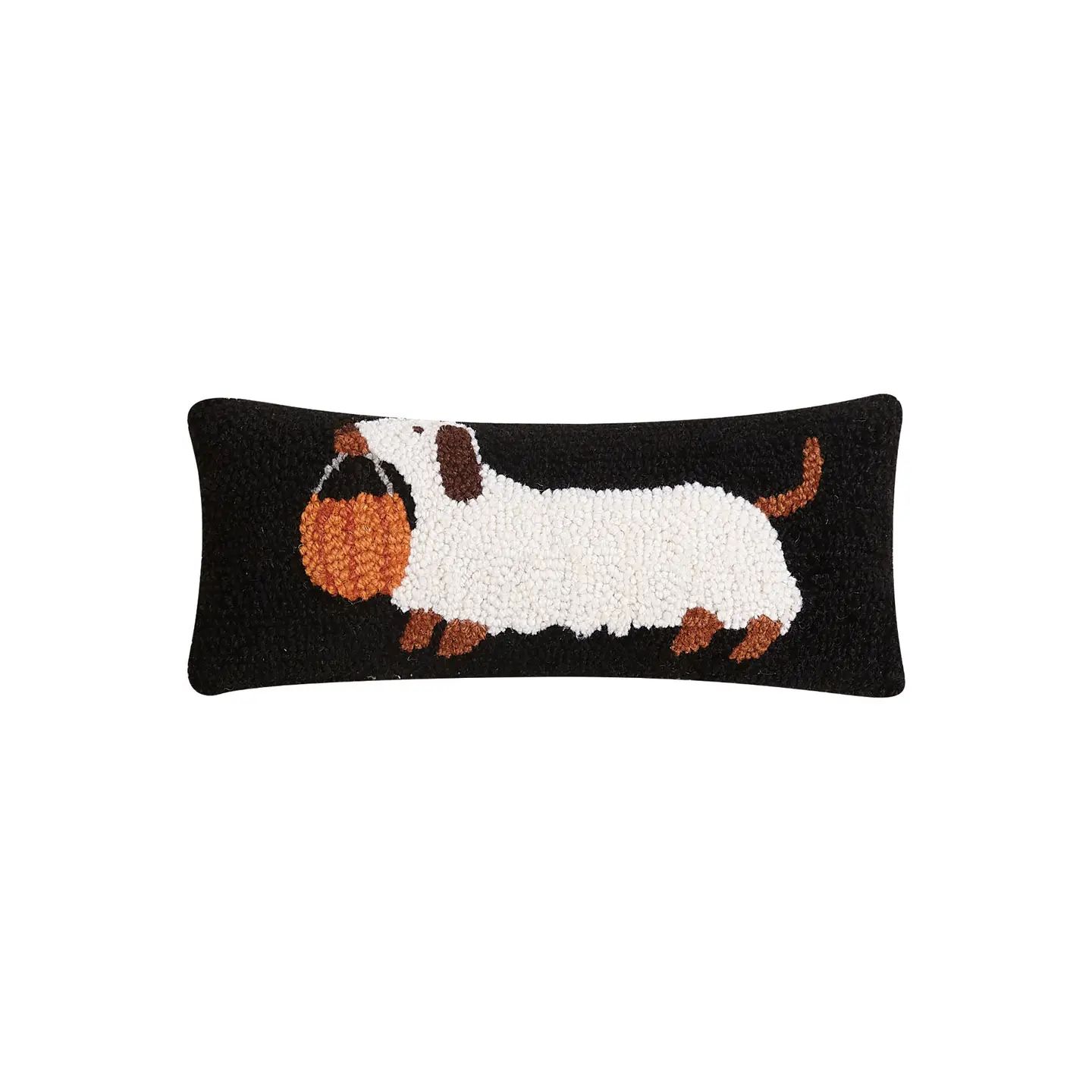Halloween Dachshund Hook Pillow