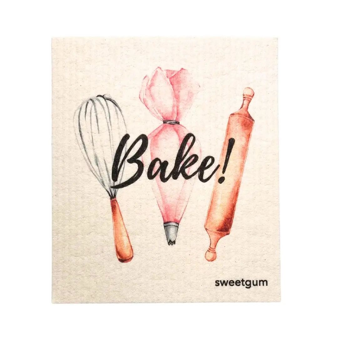 Baking (Bake!) Swedish Dishcloth