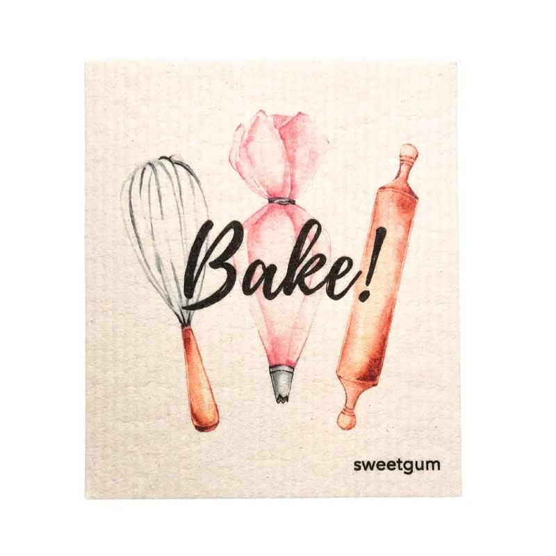 Baking (Bake!) Swedish Dishcloth