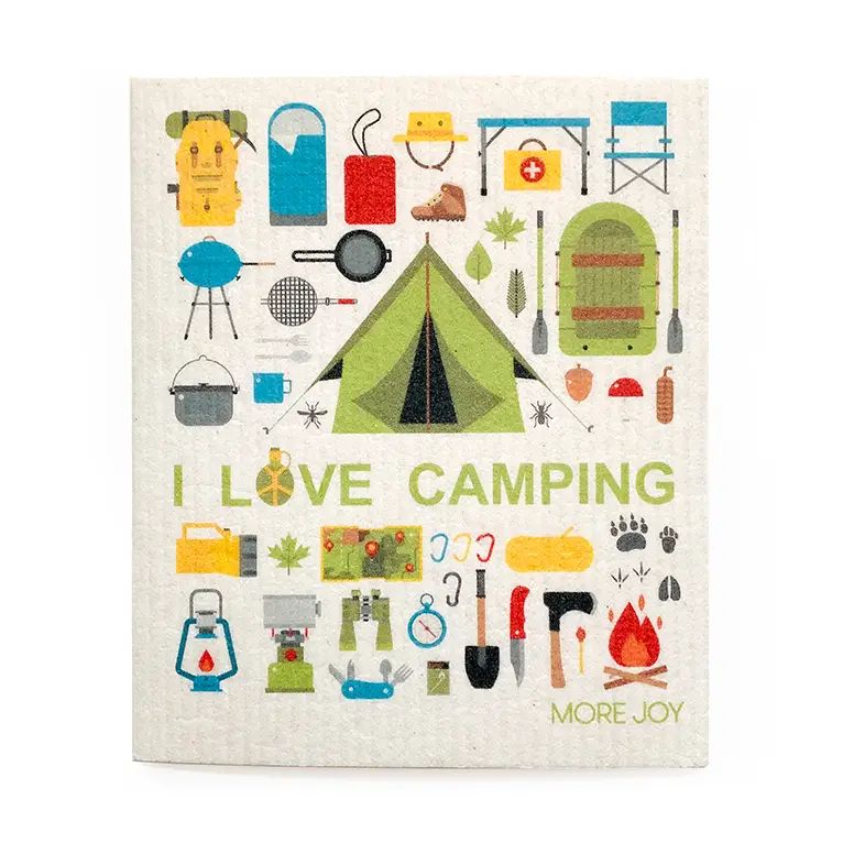 Camping Swedish Dishcloth