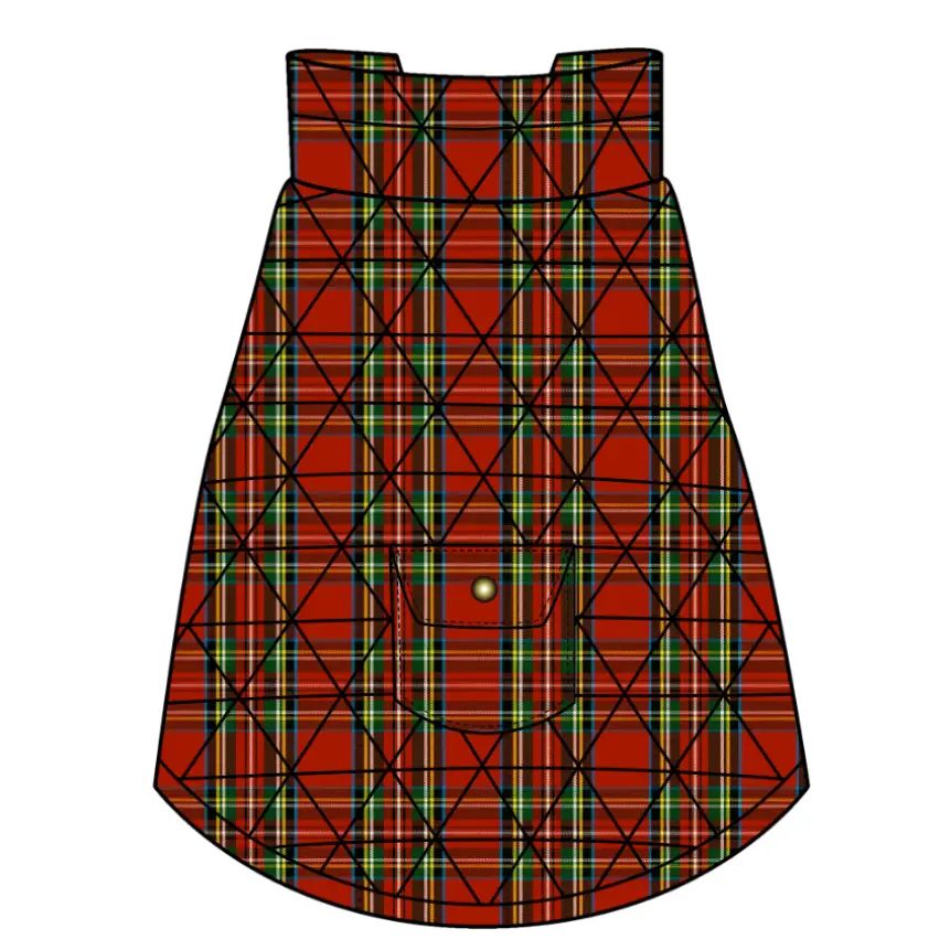 Tartan Reversible Dog Jacket